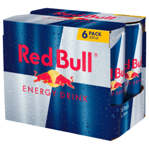 Red Bull Energy Drink 6x0,25l